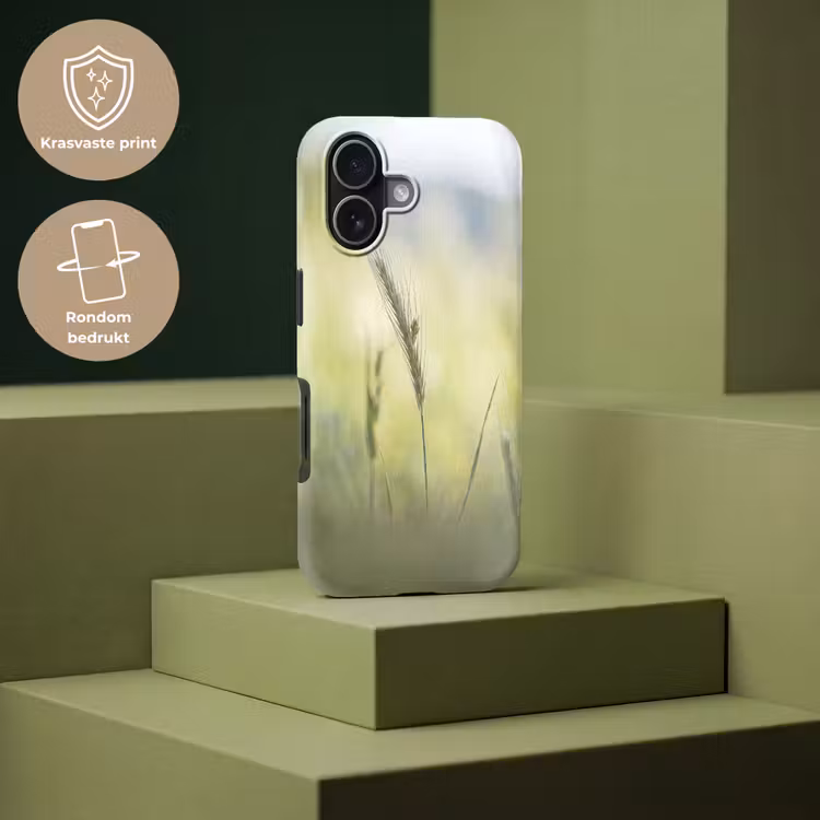 Graan - Aar - Natuur - Groen - Detail Toughcase MagSafe Apple iPhone 17 klein -USP_PrintM_NL