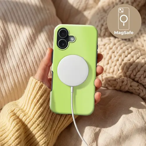 Grl pwr - Groen - Rood - 3D Toughcase MagSafe Apple iPhone 17 klein -USP_MagsafeV