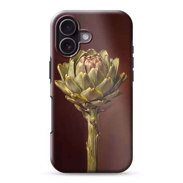 Telefoonhoesje Toughcase - Groente - Artisjok - Groen - Groente - Artisjok - Groen Toughcase MagSafe Apple iPhone 17 klein