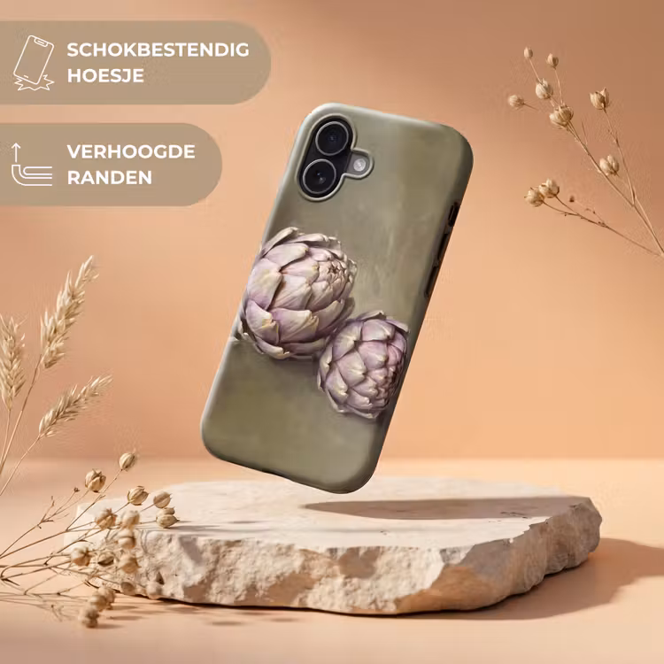 Telefoonhoesje Toughcase - Groente - Stilleven - Schilderij - Groente - Stilleven - Schilderij Toughcase MagSafe Apple iPhone 17 klein