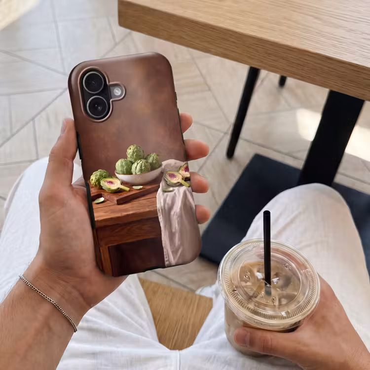 Telefoonhoesje Toughcase - Groenten - Artisjok - Keuken - Groenten - Artisjok - Keuken Toughcase MagSafe Apple iPhone 17 klein