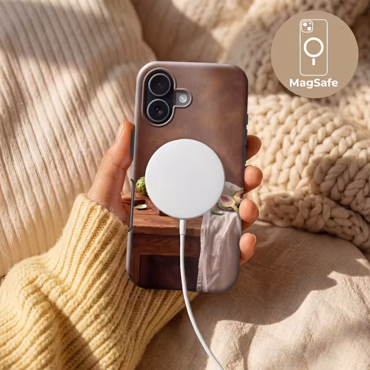Telefoonhoesje Toughcase - Groenten - Artisjok - Keuken - Groenten - Artisjok - Keuken Toughcase MagSafe Apple iPhone 17 klein