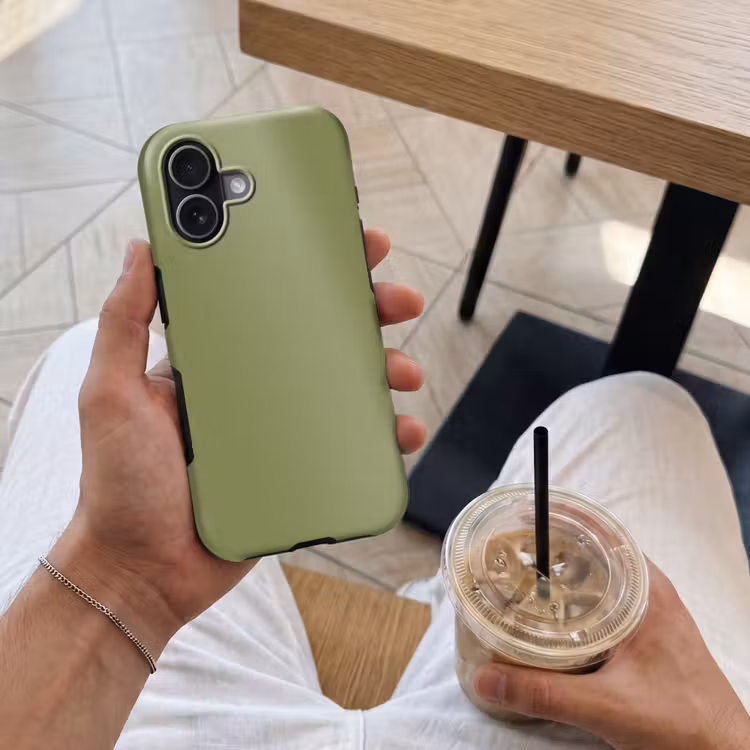 Herbal - Matcha - Groen Toughcase MagSafe Apple iPhone 17 klein 1017 -Sfeer1M