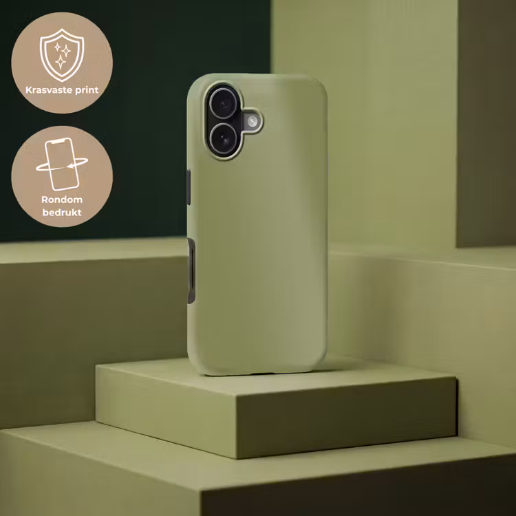 Herbal - Matcha - Groen Toughcase MagSafe Apple iPhone 17 klein 1017 -USP_PrintM_NL