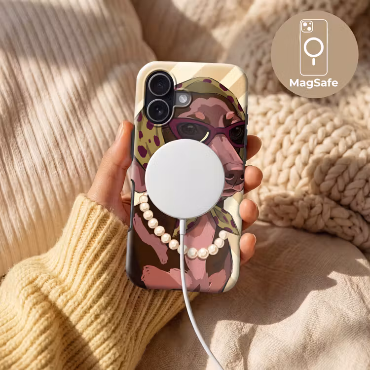 Hond - Zonnebril - Hoofddoek - Dieren - Modern Toughcase MagSafe Apple iPhone 17 klein -USP_MagsafeV