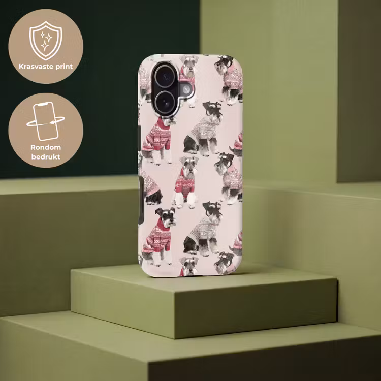 Honden - Truien - Rood Toughcase MagSafe Apple iPhone 17 klein 1017 -USP_PrintM_NL