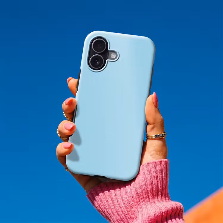 Ice - Blue - Blauw Toughcase MagSafe Apple iPhone 17 klein 1017 -Sfeer1V