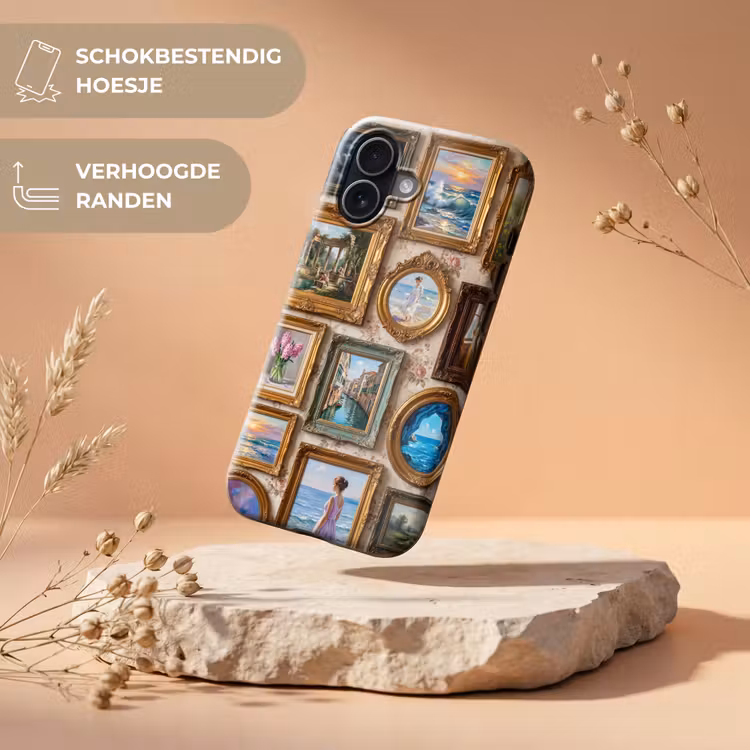 Interieur - Kunst - Collectie - Klassiek - Goud Toughcase MagSafe Apple iPhone 17 klein -USP_RandenV_NL
