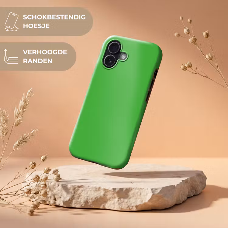 Kelly - Green - Groen Toughcase MagSafe Apple iPhone 17 klein 1017 -USP_RandenV_NL