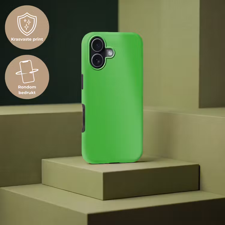 Kelly - Green - Groen Toughcase MagSafe Apple iPhone 17 klein 1017 -USP_PrintM_NL