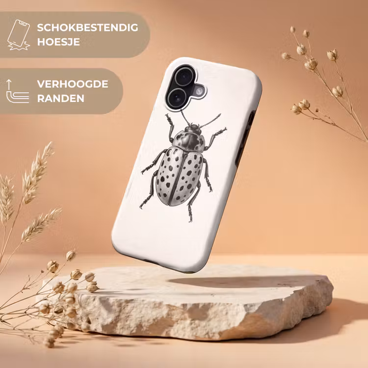 Kever - Insect - Vintage Toughcase MagSafe Apple iPhone 17 klein -USP_RandenV_NL