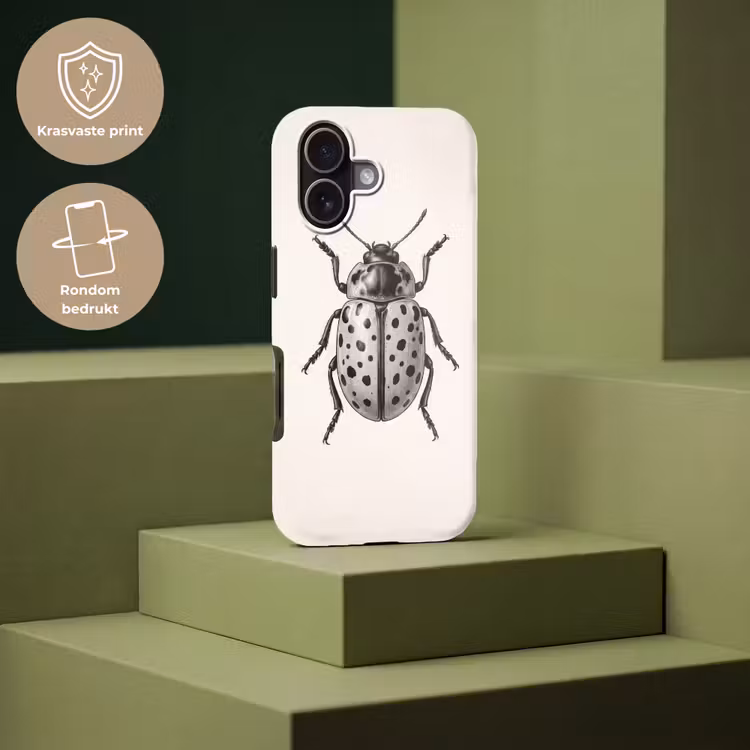 Kever - Insect - Vintage Toughcase MagSafe Apple iPhone 17 klein -USP_PrintM_NL