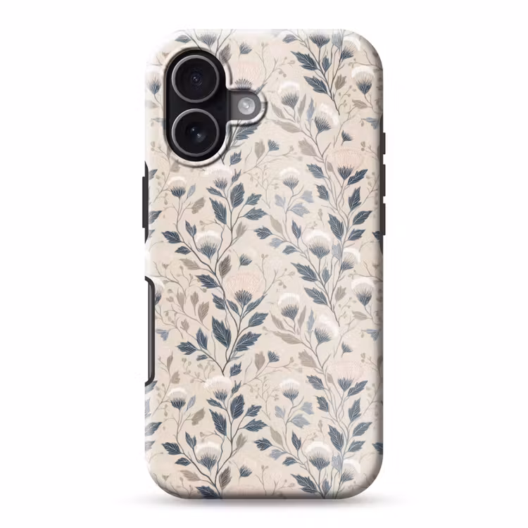 Klassiek - Botanisch - Kleurrijk Toughcase MagSafe Apple iPhone 17 klein 1017 -3d