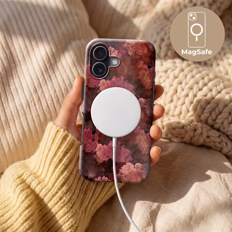 Koraal - Textuur - Kleurrijk Toughcase MagSafe Apple iPhone 17 klein 1017 -USP_MagsafeV
