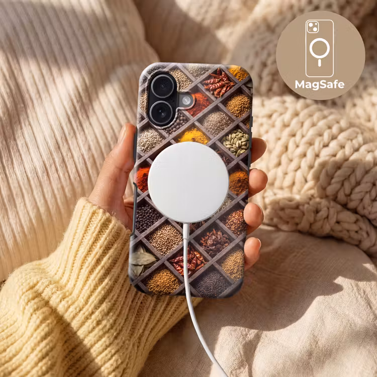 Telefoonhoesje Toughcase - Kruiden - Houten - Eten — 8
