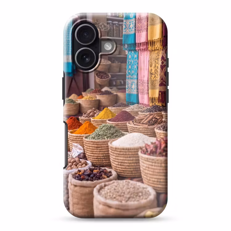 Telefoonhoesje Toughcase - Kruiden - Manden - Oosters — 1
