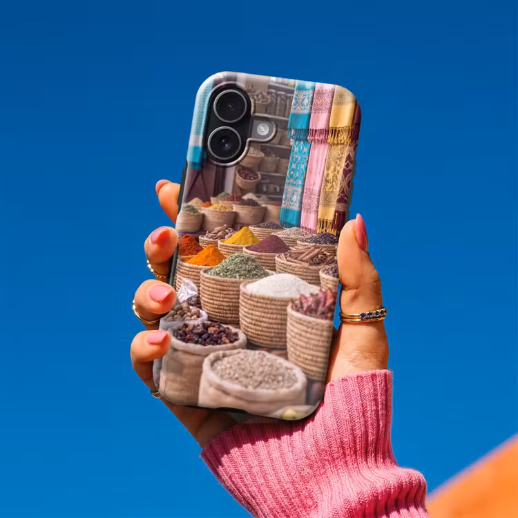Telefoonhoesje Toughcase - Kruiden - Manden - Oosters — 2