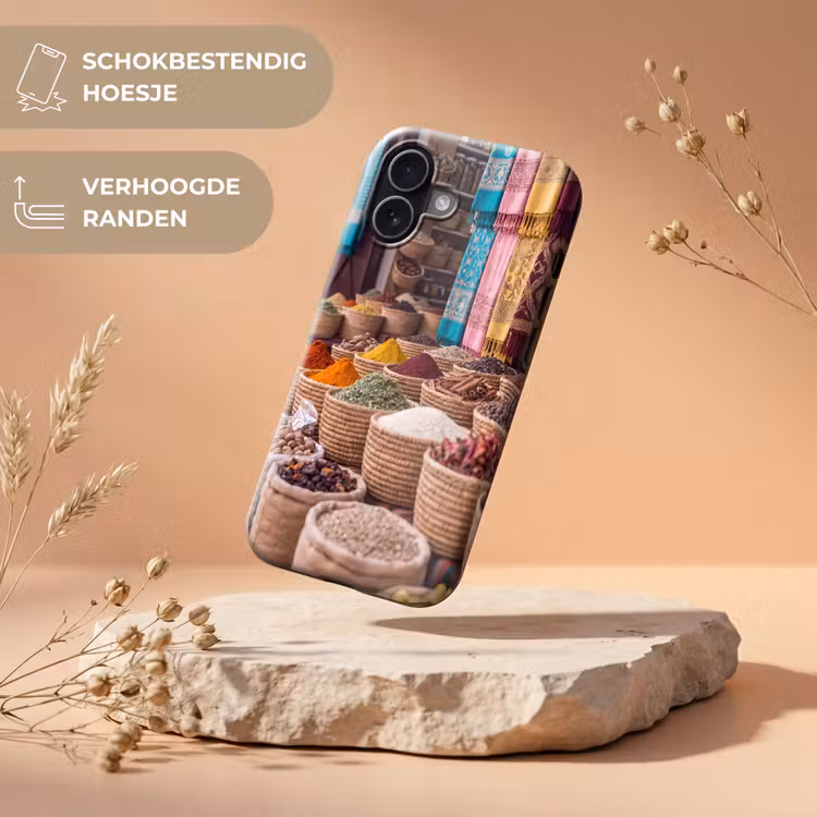 Telefoonhoesje Toughcase - Kruiden - Manden - Oosters — 5