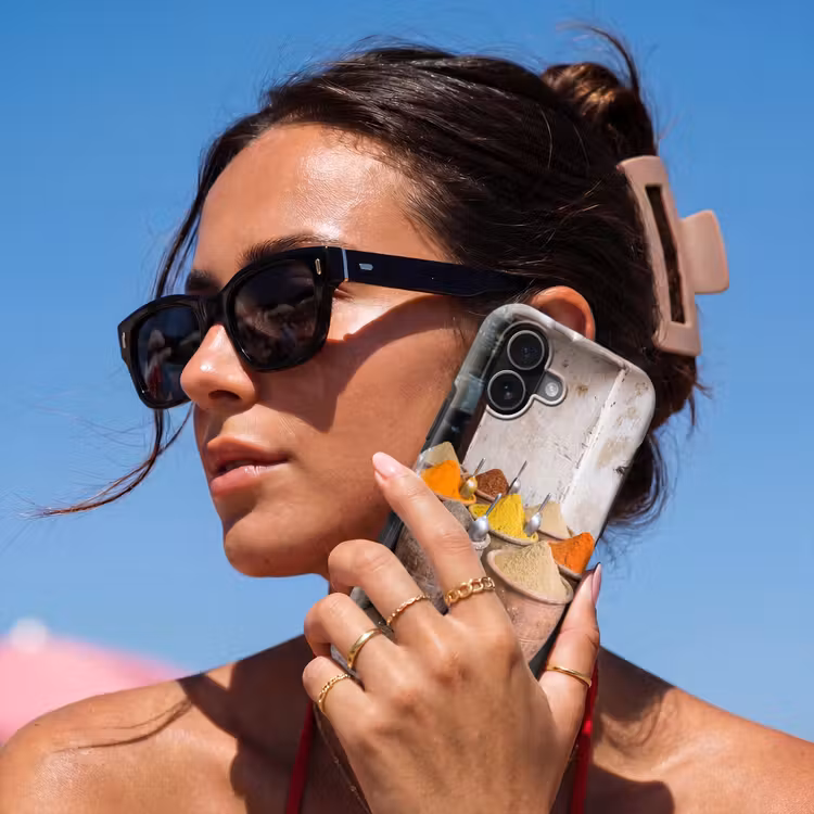 Telefoonhoesje Toughcase - Kruiden - Potten - Oosters - Kruiden - Potten - Oosters Toughcase MagSafe Apple iPhone 17 klein