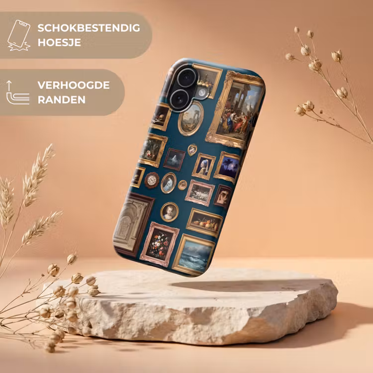 Kunst - Schilderijen - Decoratie - Klassiek - Groen Toughcase MagSafe Apple iPhone 17 klein -USP_RandenV_NL