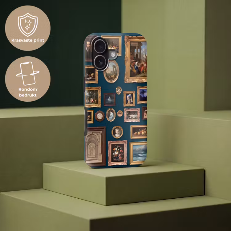 Kunst - Schilderijen - Decoratie - Klassiek - Groen Toughcase MagSafe Apple iPhone 17 klein -USP_PrintM_NL