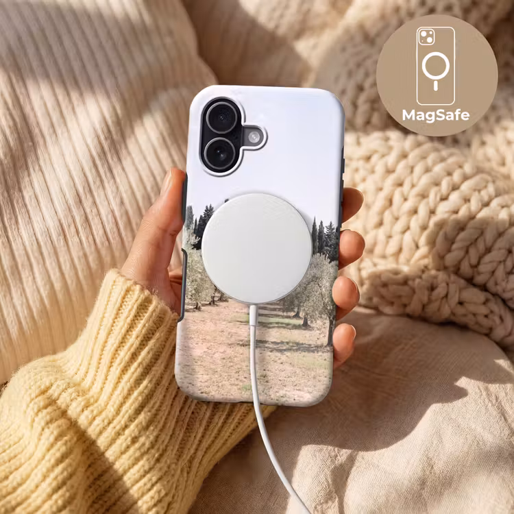 Telefoonhoesje Toughcase - Landhuis - olijfboom - gaard - Landhuis - olijfboom - gaard Toughcase MagSafe Apple iPhone 17 klein