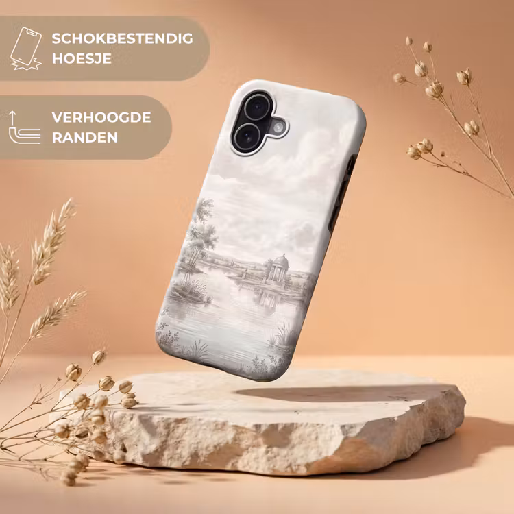 Landschap - Water - Natuur - Sepia Toughcase MagSafe Apple iPhone 17 klein -USP_RandenV_NL