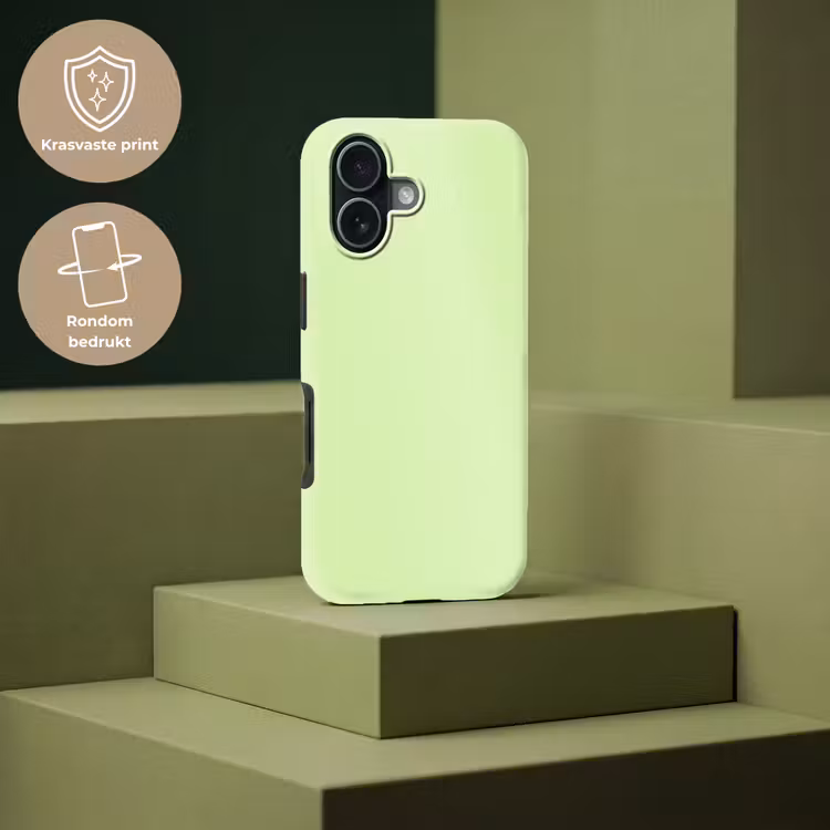 Light - Lime - Groen Toughcase MagSafe Apple iPhone 17 klein 1017 -USP_PrintM_NL