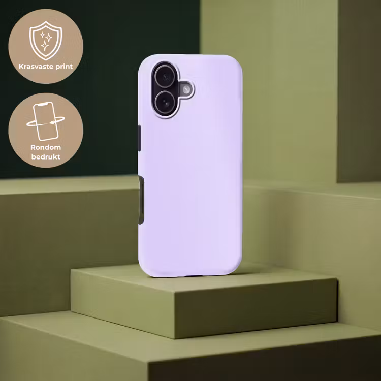Light - Orchid - Paars Toughcase MagSafe Apple iPhone 17 klein 1017 -USP_PrintM_NL