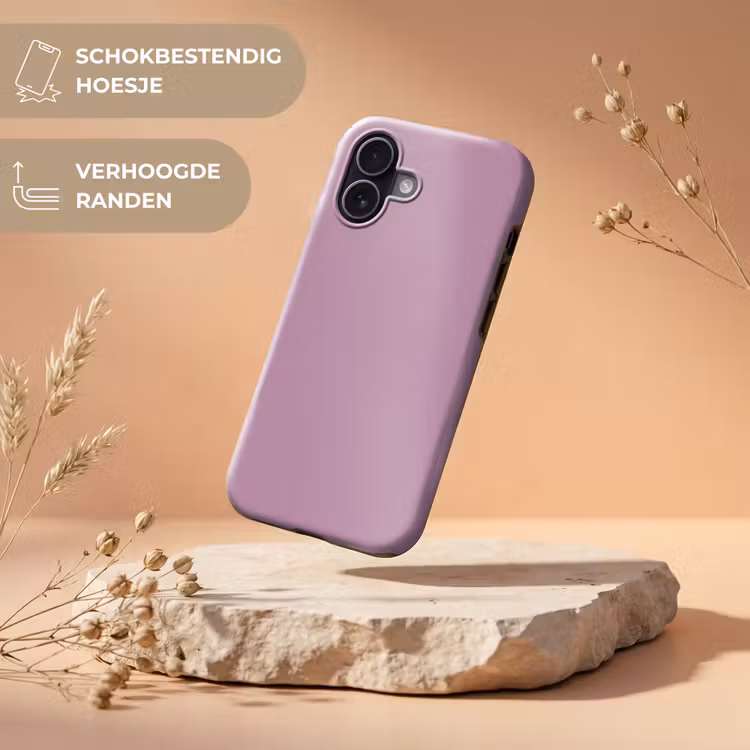 Lilac - Paars - Mauve Toughcase MagSafe Apple iPhone 17 klein 1017 -USP_RandenV_NL