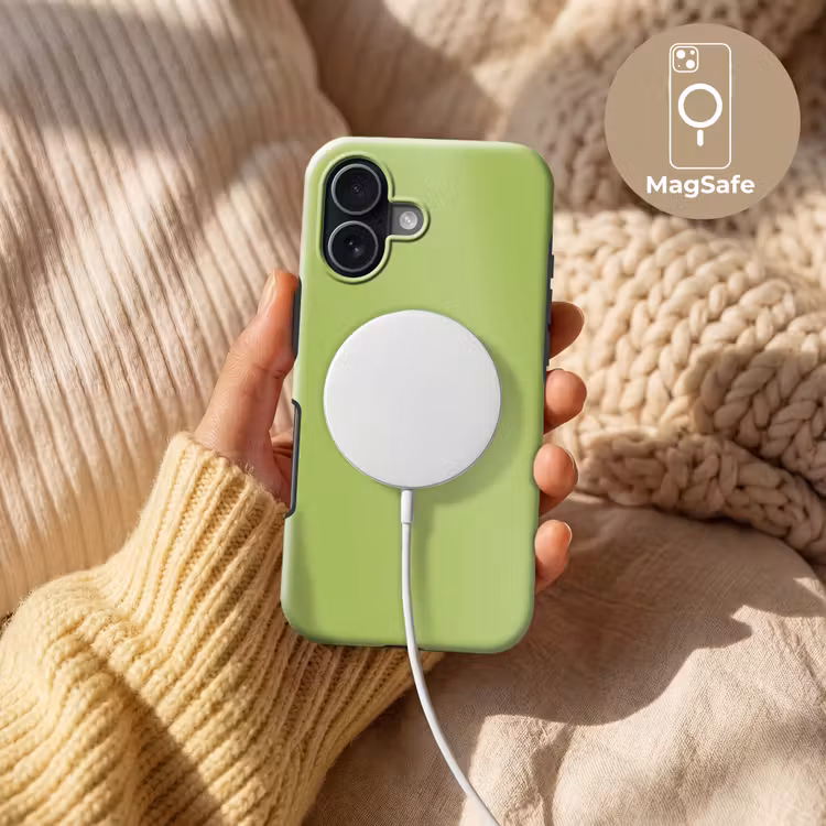 Lime - Glow - Groen Toughcase MagSafe Apple iPhone 17 klein 1017 -USP_MagsafeV