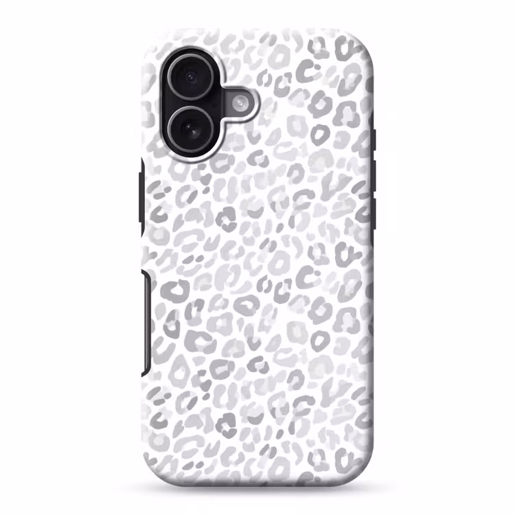 Luipaard - Motief - Grijs Toughcase MagSafe Apple iPhone 17 klein 1017 -3d
