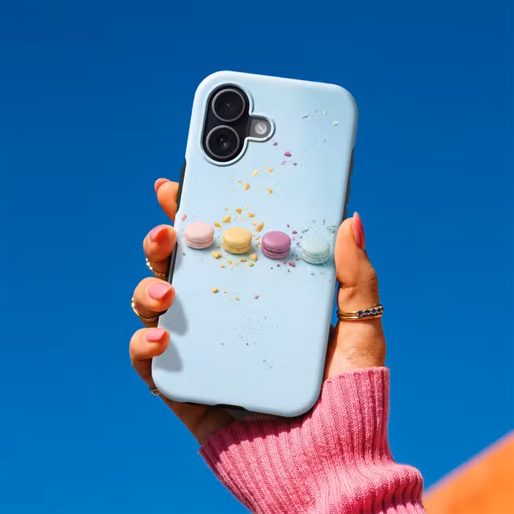 Macarons - Kleurrijk - Pastel Toughcase MagSafe Apple iPhone 17 klein -Sfeer1V