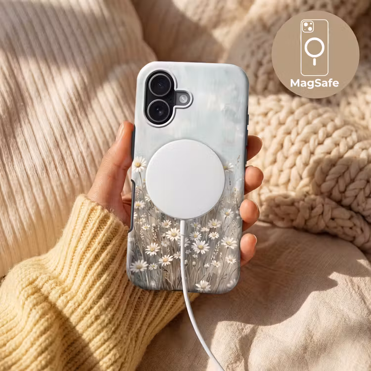 Madelief - Illustratie - Wit Toughcase MagSafe Apple iPhone 17 klein -USP_MagsafeV