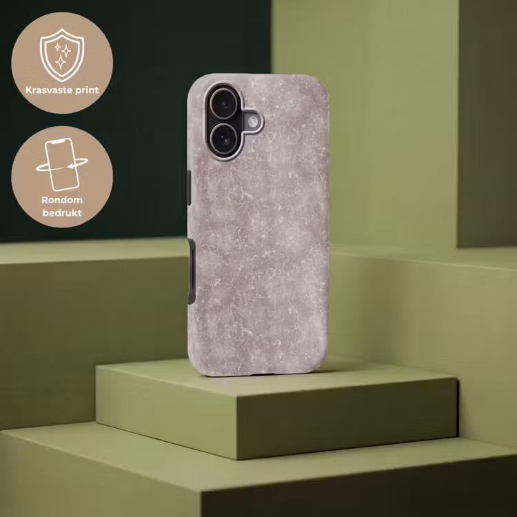 Marmer - Patroon - Mauve Toughcase MagSafe Apple iPhone 17 klein 1017 -USP_PrintM_NL