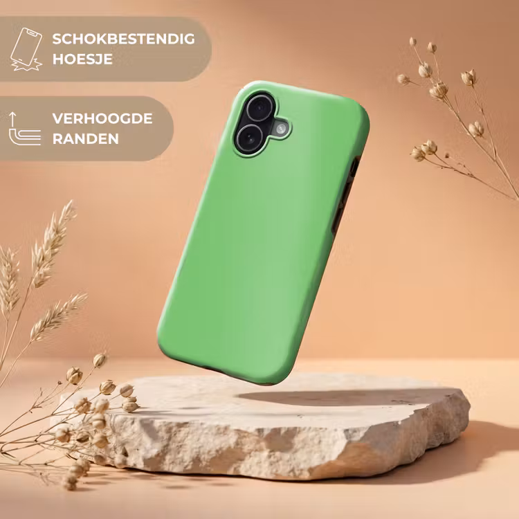 Meadow - Green - Groen Toughcase MagSafe Apple iPhone 17 klein 1017 -USP_RandenV_NL