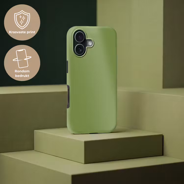 Moss - Green - Groen Toughcase MagSafe Apple iPhone 17 klein 1017 -USP_PrintM_NL