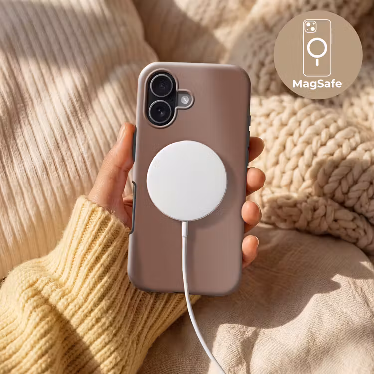 Muted - Chestnut - Bruin Toughcase MagSafe Apple iPhone 17 klein 1017 -USP_MagsafeV