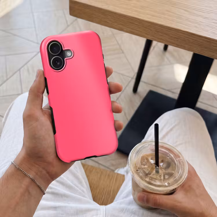 Neon - Flamingo - Roze Toughcase MagSafe Apple iPhone 17 klein 1017 -Sfeer1M