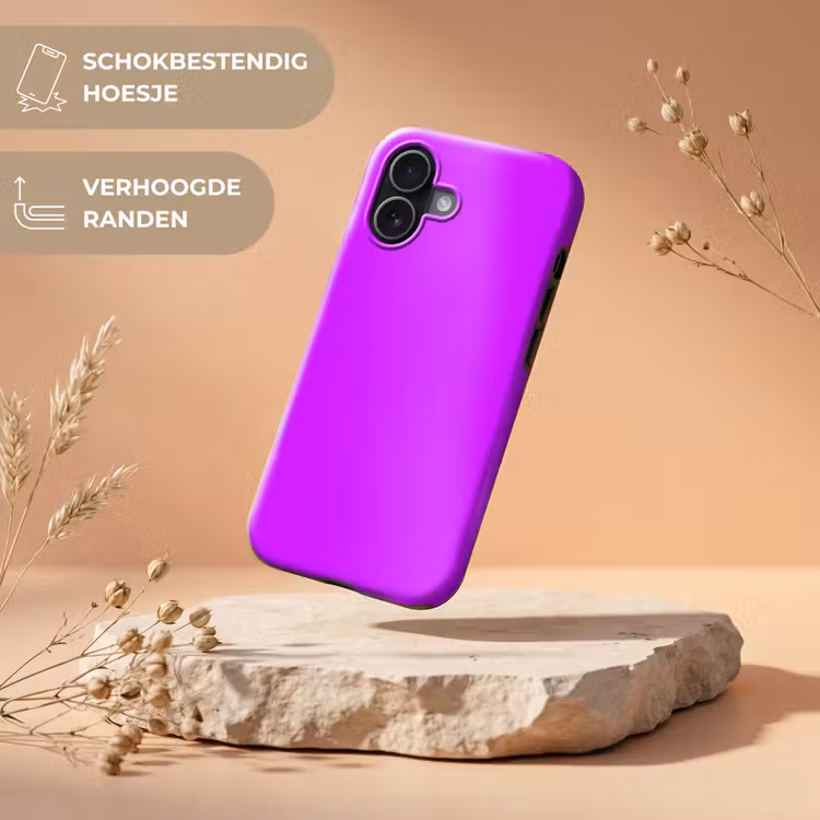 Neon - Orchid - Paars Toughcase MagSafe Apple iPhone 17 klein 1017 -USP_RandenV_NL