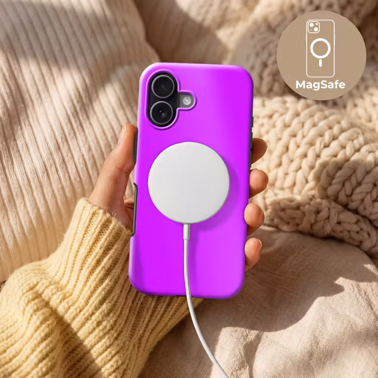 Neon - Orchid - Paars Toughcase MagSafe Apple iPhone 17 klein 1017 -USP_MagsafeV