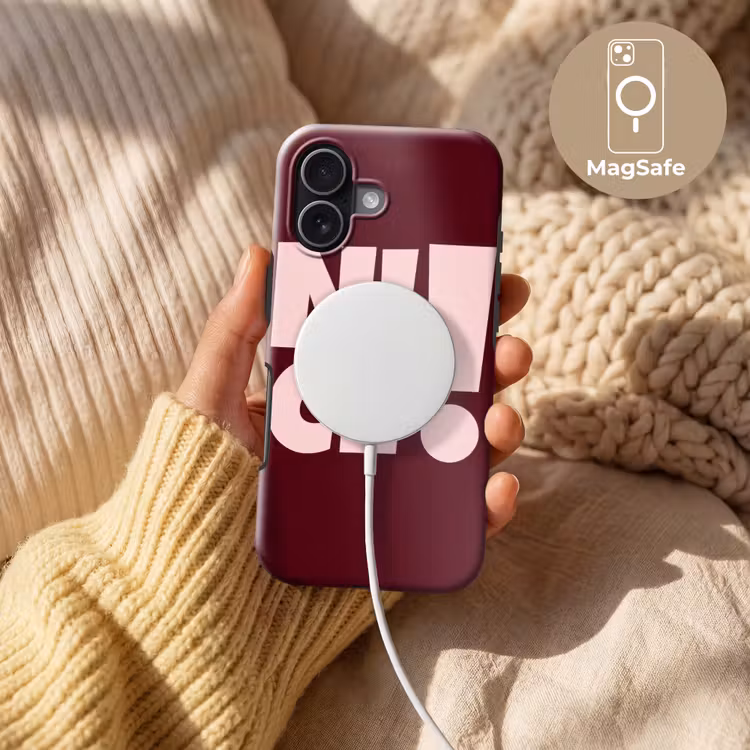 Nice - Uitroepteken - Rood Toughcase MagSafe Apple iPhone 17 klein -USP_MagsafeV