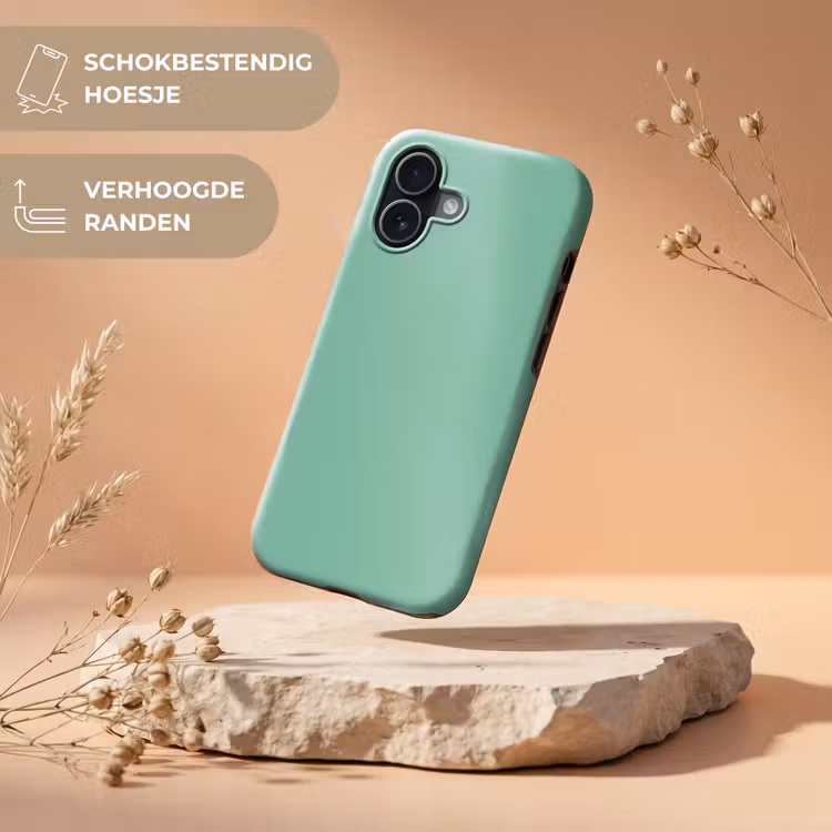 Ocean - Jade - Groen Toughcase MagSafe Apple iPhone 17 klein 1017 -USP_RandenV_NL