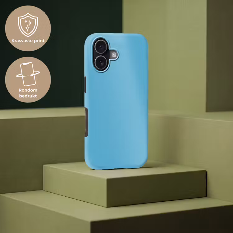 Ocean - Teal - Blauw Toughcase MagSafe Apple iPhone 17 klein 1017 -USP_PrintM_NL