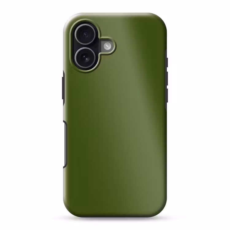 Olive - Drab - Groen Toughcase MagSafe Apple iPhone 17 klein 1017 -3d
