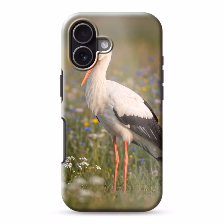 Ooienvaar - Bloemen - Weide - Kleurrijk Toughcase MagSafe Apple iPhone 17 klein -3d