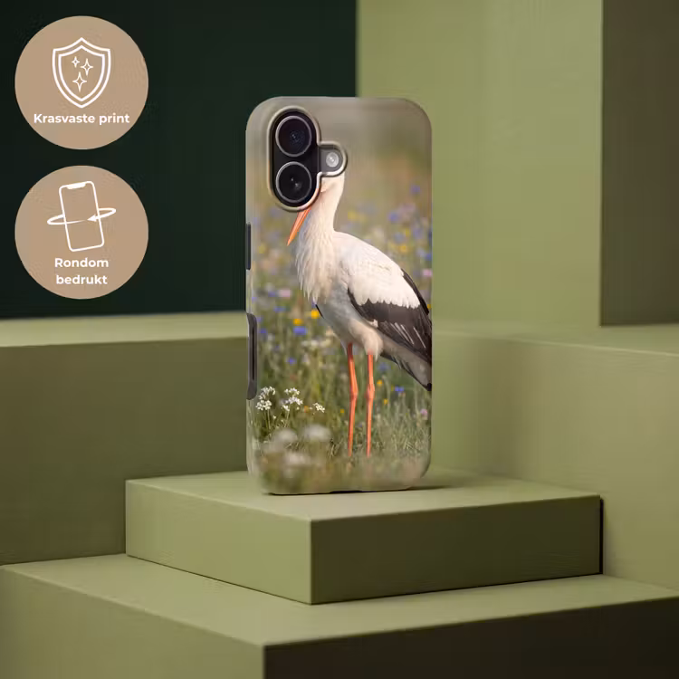 Ooienvaar - Bloemen - Weide - Kleurrijk Toughcase MagSafe Apple iPhone 17 klein -USP_PrintM_NL