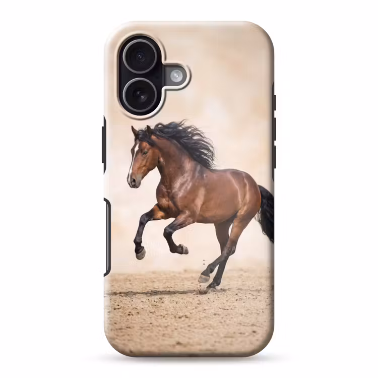 Paard - Galop - Energie Toughcase MagSafe Apple iPhone 17 klein -3d