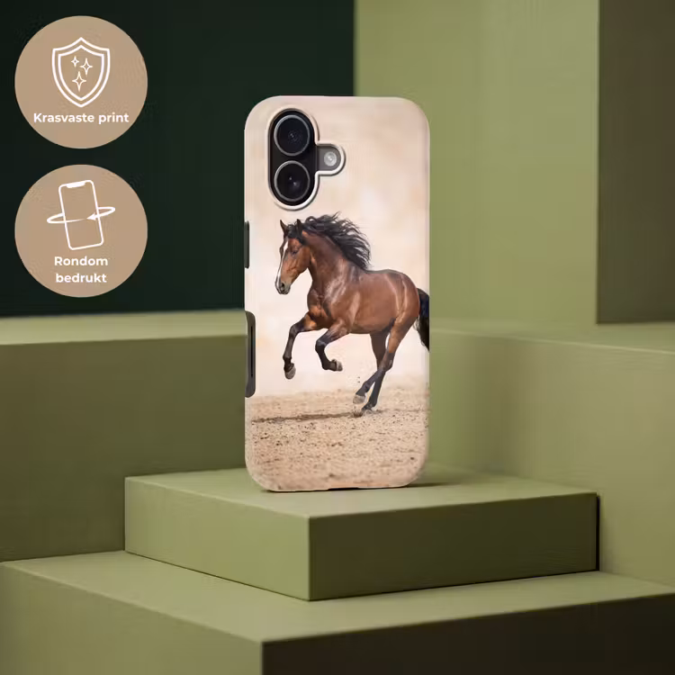 Paard - Galop - Energie Toughcase MagSafe Apple iPhone 17 klein -USP_PrintM_NL