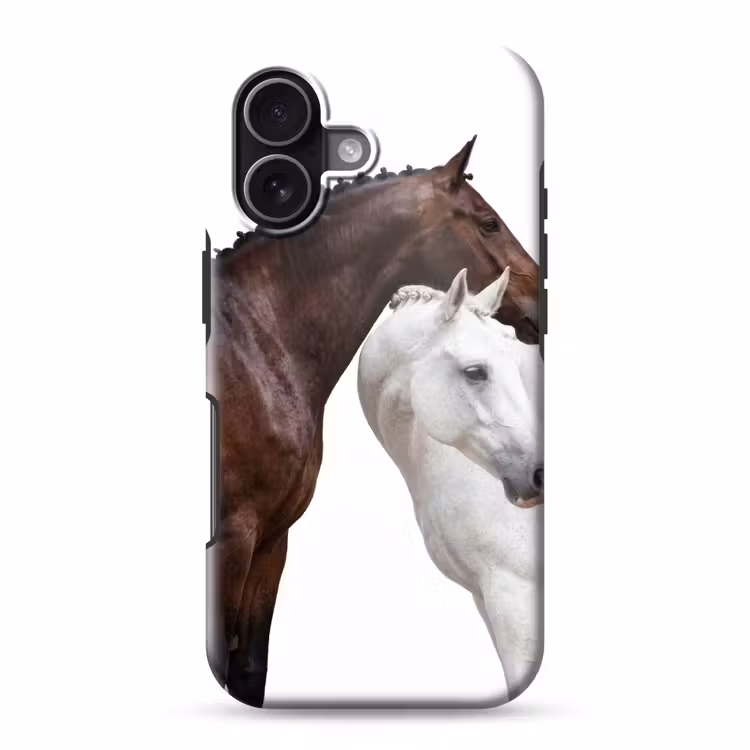 Paard - Modern - Balans Toughcase MagSafe Apple iPhone 17 klein -3d